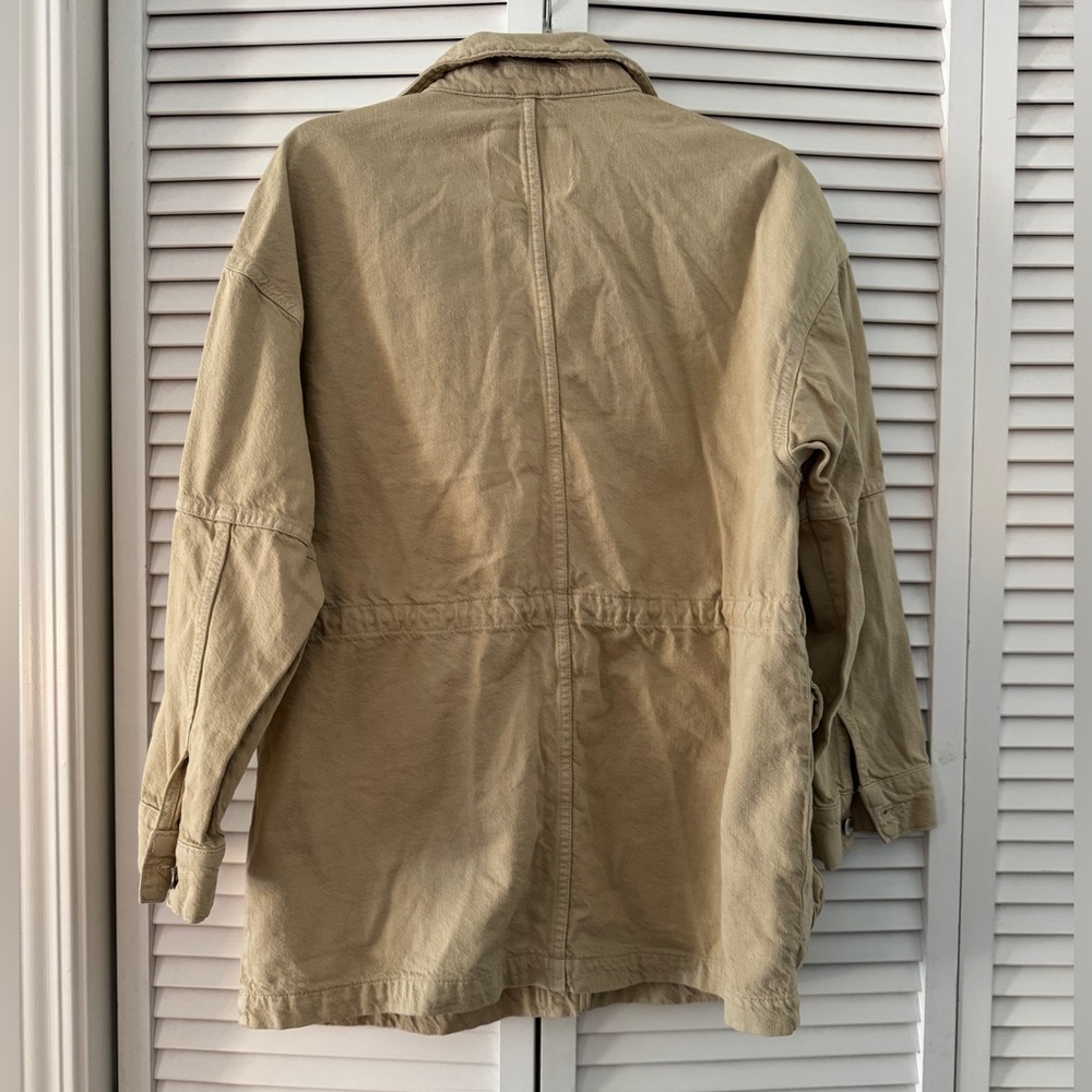 Stradivarius Beige Utility Jacket - image 2
